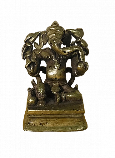 Ganesh, scultura in bronzo, '700