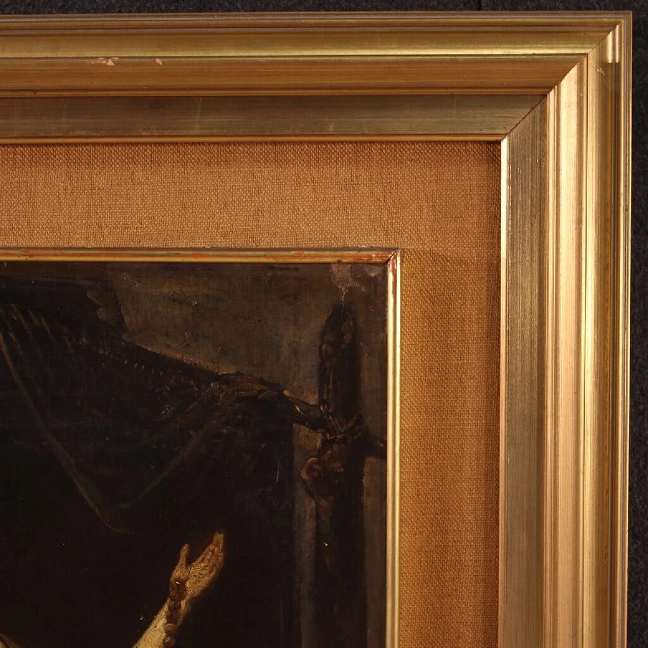 The Vision of Saint Anthony Abbot, oil on canvas, 19th century 6