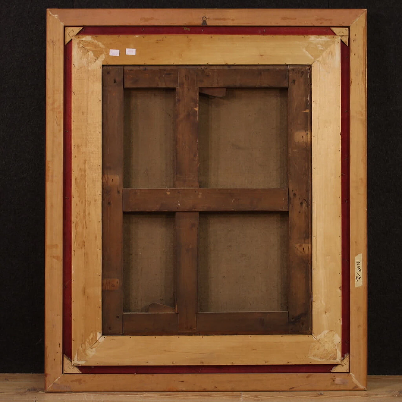 The Vision of Saint Anthony Abbot, oil on canvas, 19th century 7