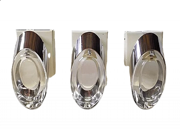 Appliques di Oscar Torlasco per Stilkronen, set di tre,anni '70