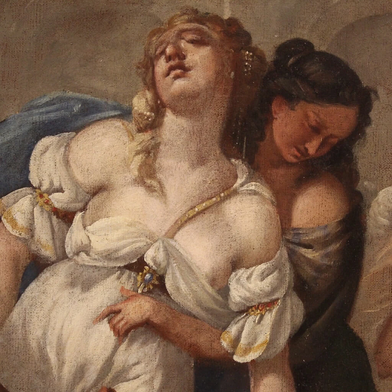 La morte di Poppea, scuola italiana, olio su tela, '700 12