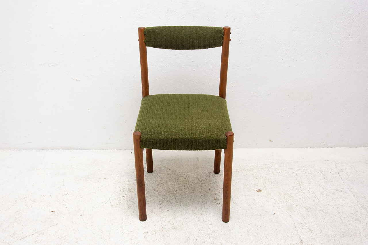 4 Scandinavian-style beech dining chairs, 1980s 9
