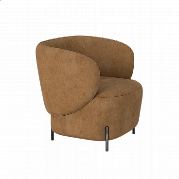 LaBimba suede armchair by Dominika Mala for spHaus, 2021