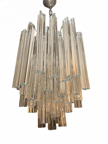 Trilobi Murano glass chandelier, 1970s