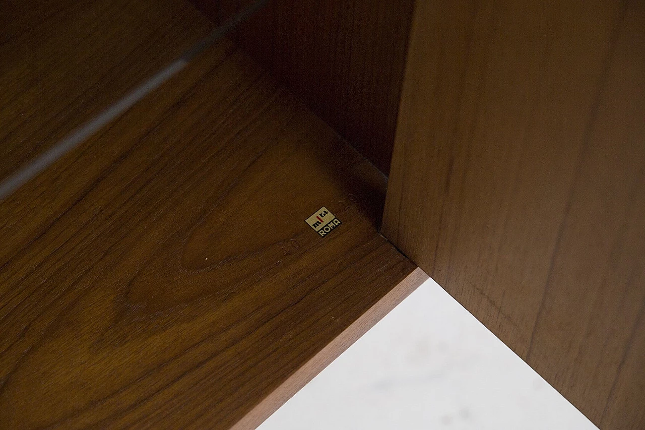 Libreria modulare in legno di Ico Parisi per Mim, anni '50 23