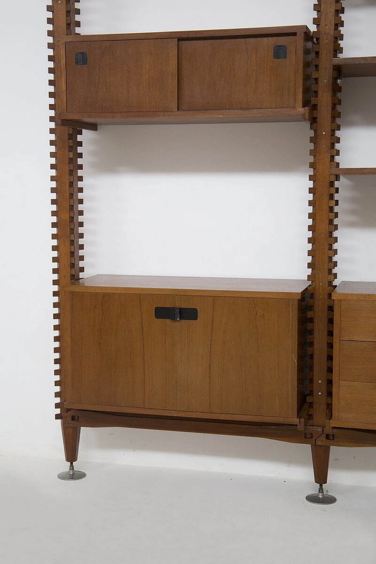 Libreria modulare in legno di Ico Parisi per Mim, anni '50 28