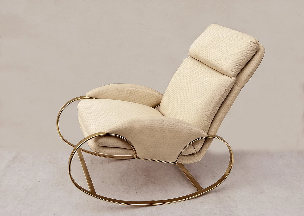 Rocking chair by Guido Faleschini, 1970s 1