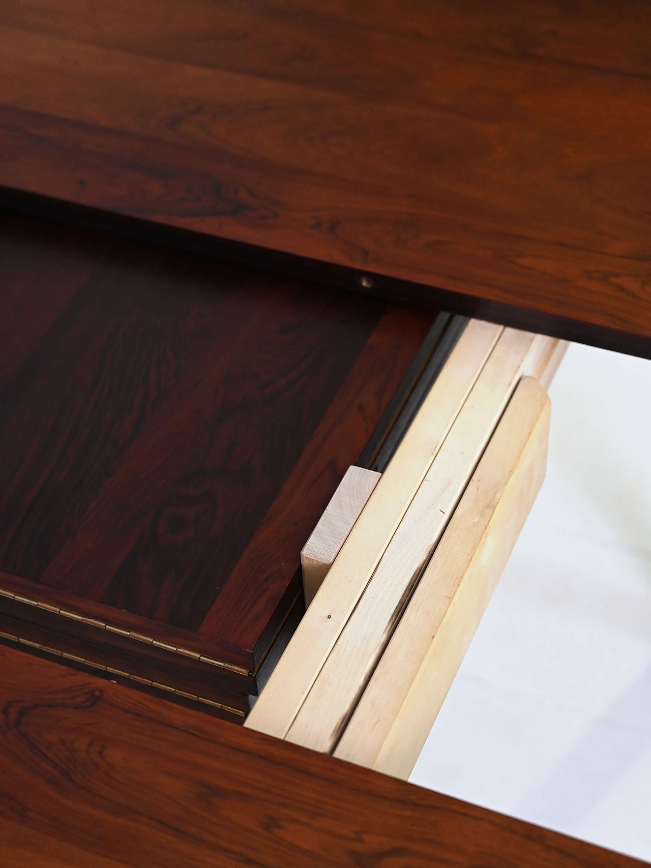 Round dining table in rosewood by Nils Jonsson, 1970s 7