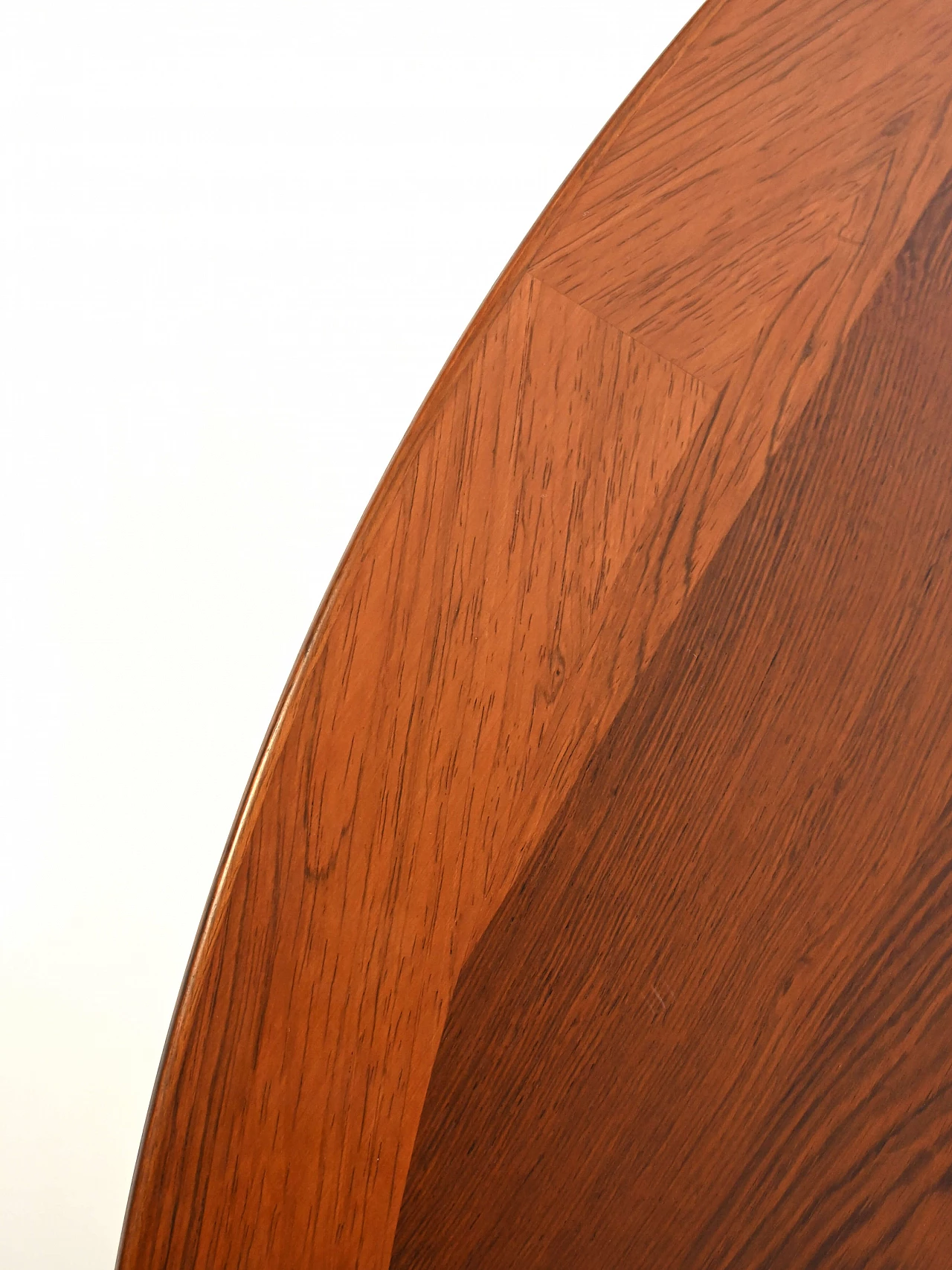 Round dining table in rosewood by Nils Jonsson, 1970s 10