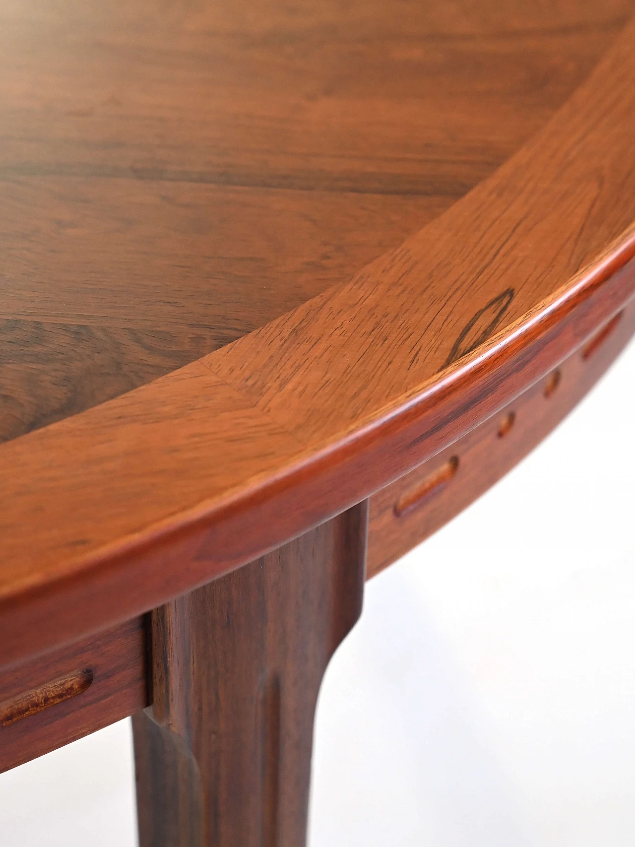 Round dining table in rosewood by Nils Jonsson, 1970s 16