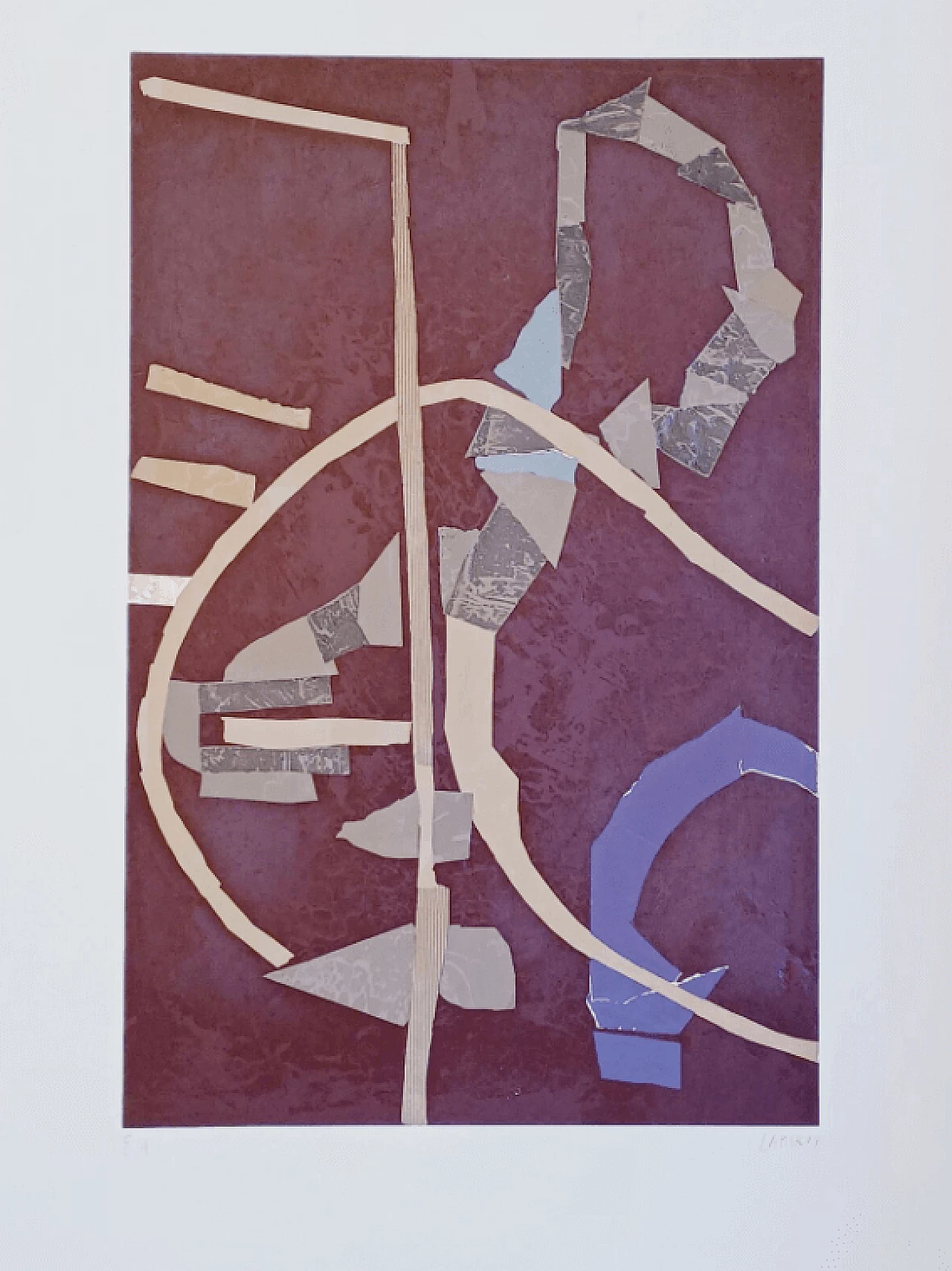 Lithograph Journal d'un Fou by André Lanskoy, 1970s 1