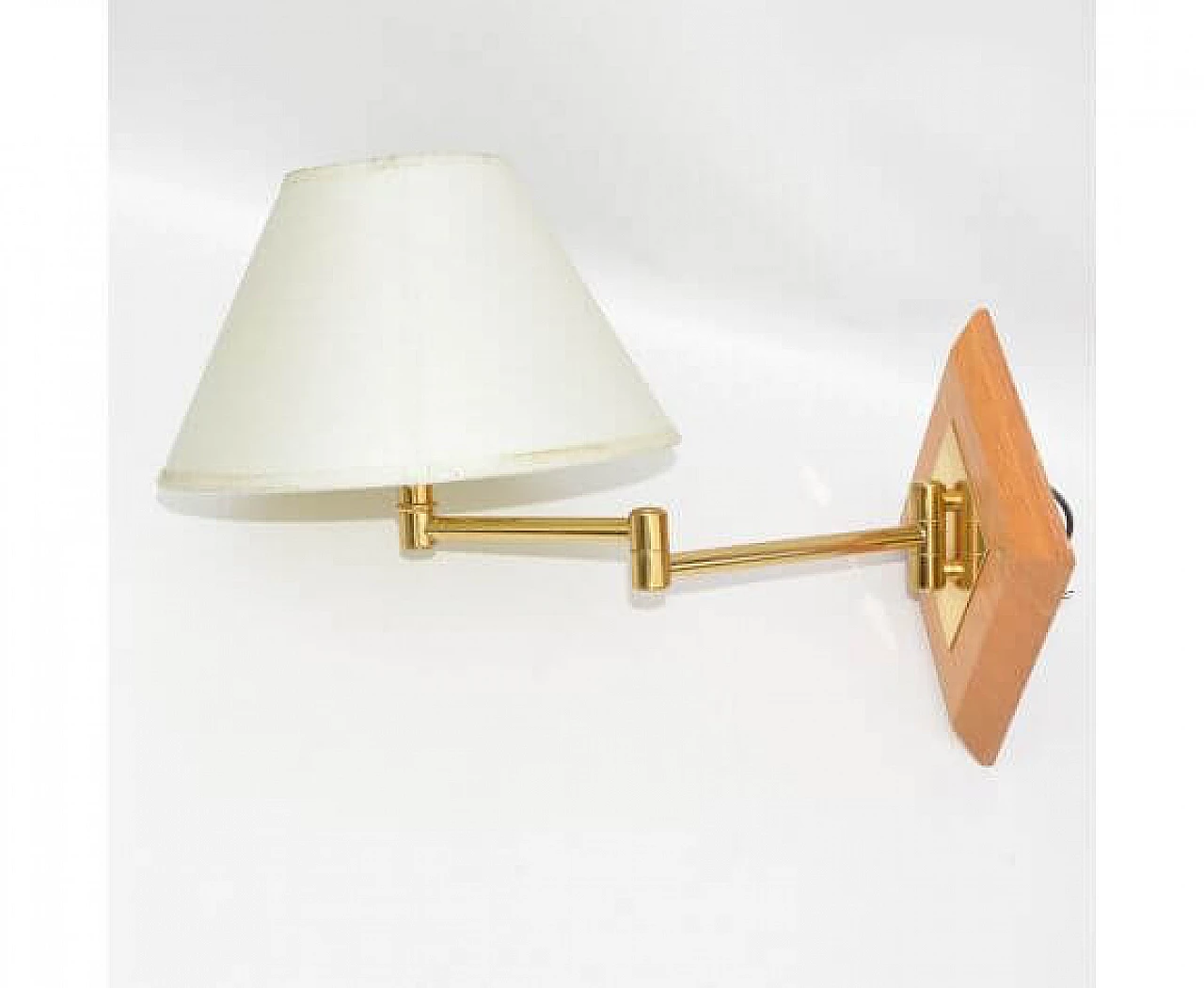 Wall lamp with movable arm, 1970s 11