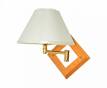 Wall lamp with movable arm, 1970s