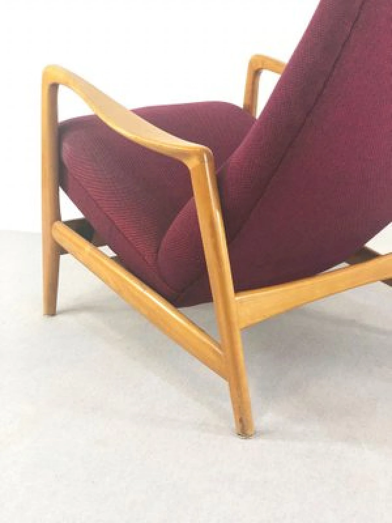 Reclining armchair 829 by Gio Ponti for Cassina, 1950s 5
