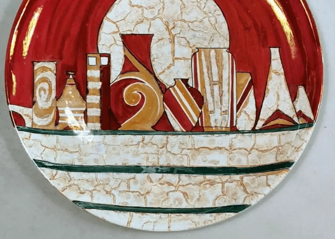 Piatto svizzero Uby in ceramica di Costa Ceramiche d'Arte, anni '90 7