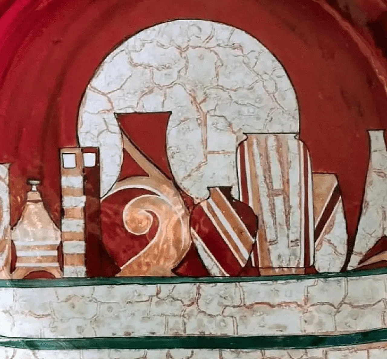 Piatto svizzero Uby in ceramica di Costa Ceramiche d'Arte, anni '90 8