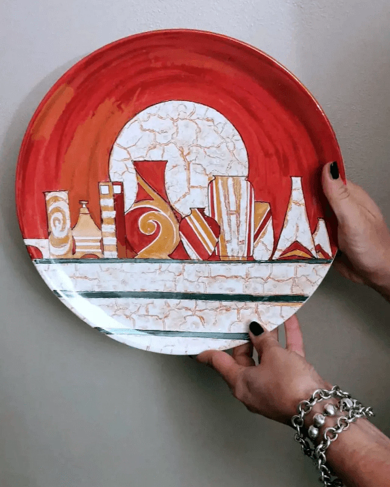 Piatto svizzero Uby in ceramica di Costa Ceramiche d'Arte, anni '90 17