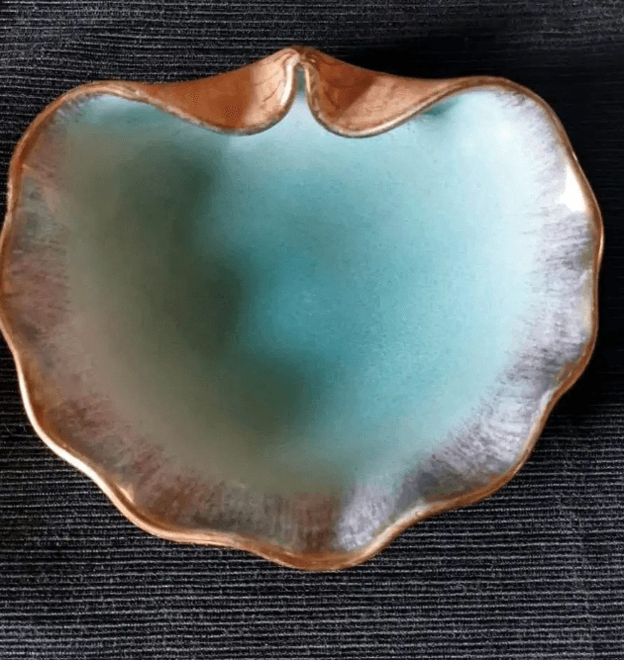 4 Shell-shaped ceramic ashtrays by Rometti Ceramiche Umbria, 1930s 12