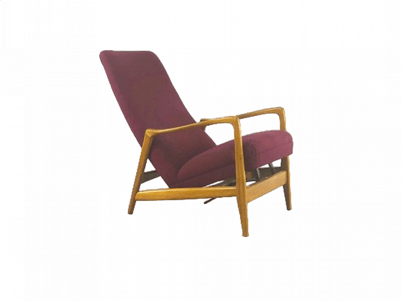 Reclining armchair 829 by Gio Ponti for Cassina, 1950s 8