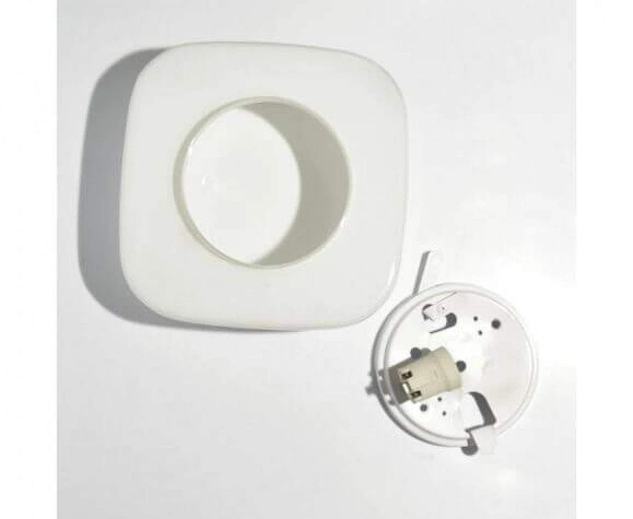 Pair of Ote-2 ceiling lights for Foton, 1970s 8