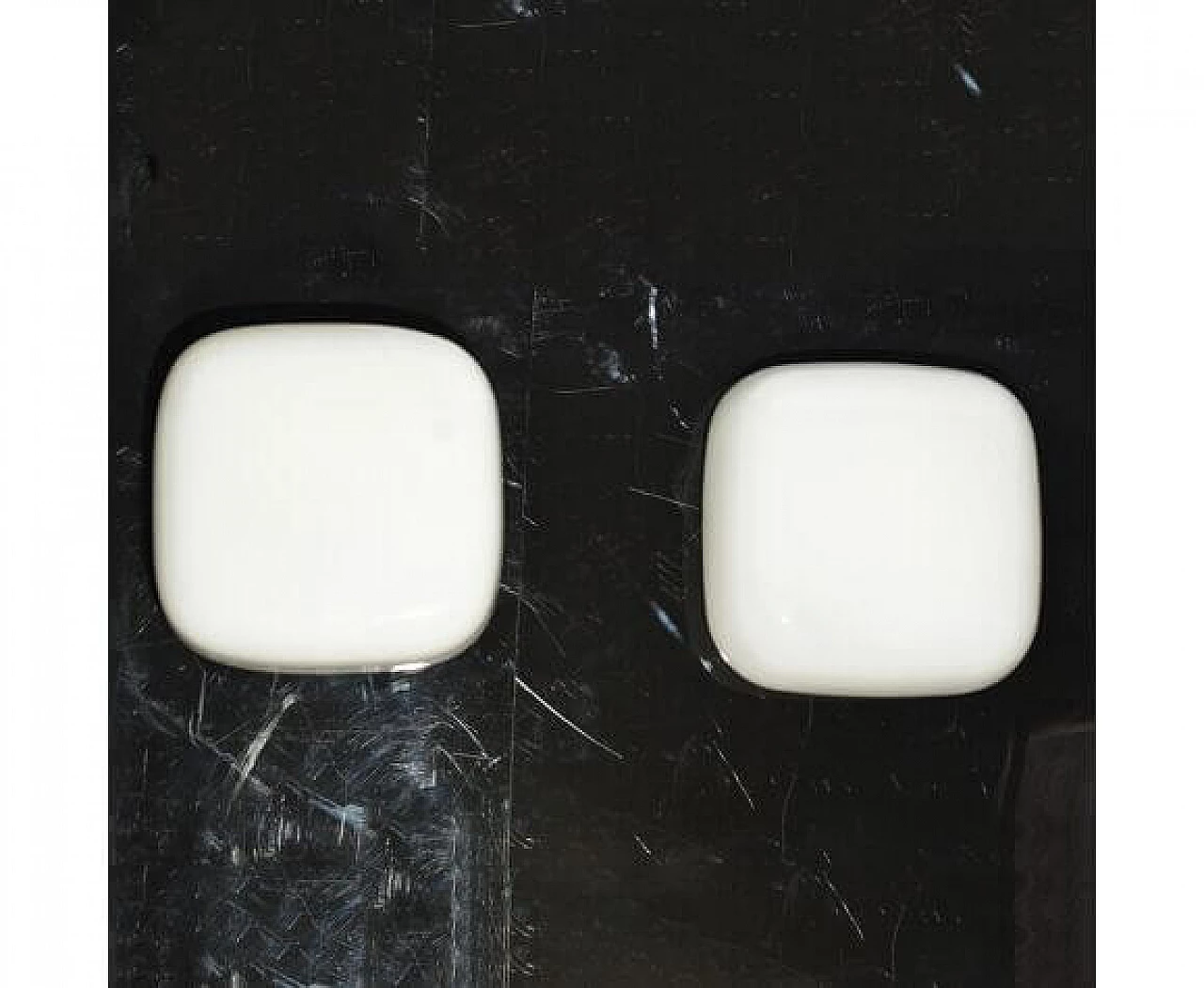 Pair of Ote-2 ceiling lights for Foton, 1970s 12