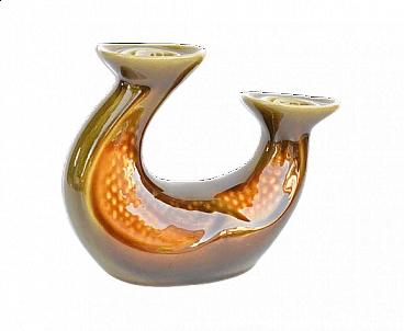 Ceramic candlestick for Ditmar Urbach, 1960s