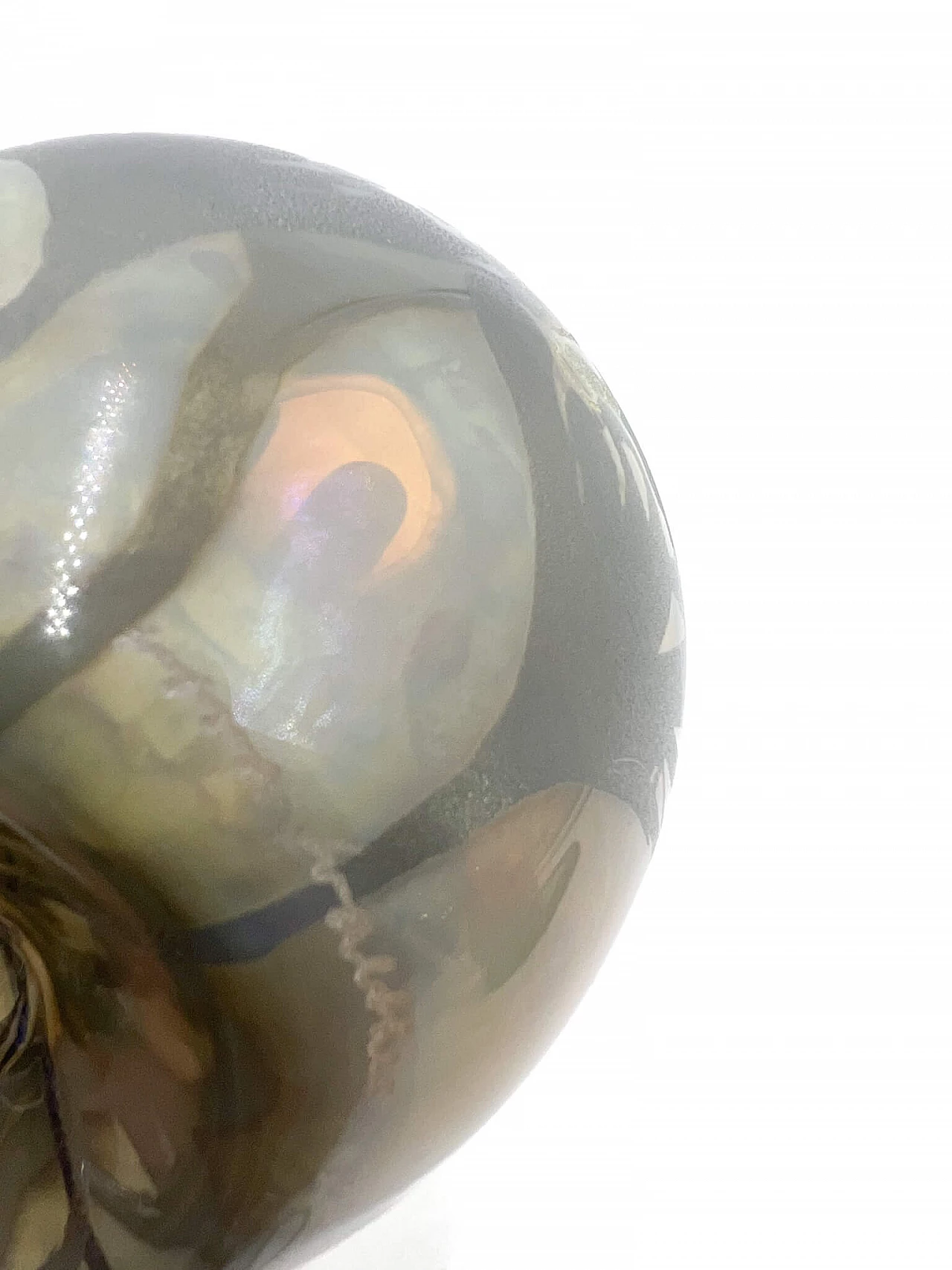 Vaso in vetro di Vera Walther, anni '80 4