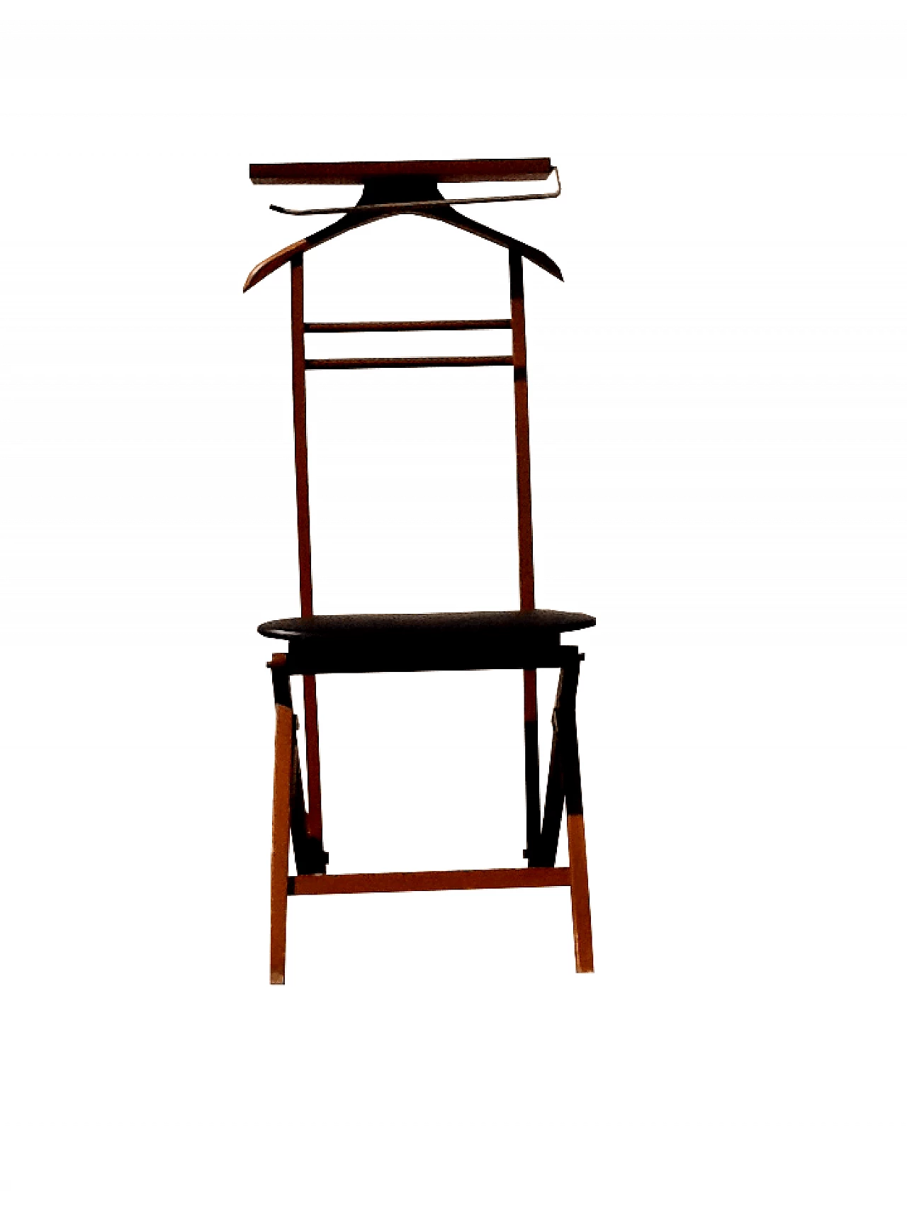 Wooden stool by Ico Parisi for Reguitti, 1960s 2