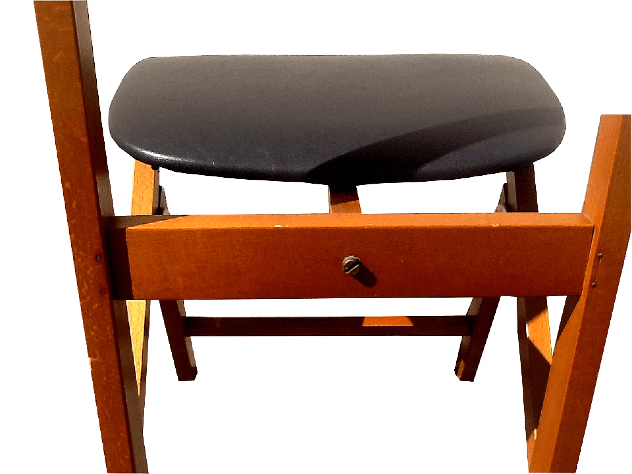 Wooden stool by Ico Parisi for Reguitti, 1960s 3