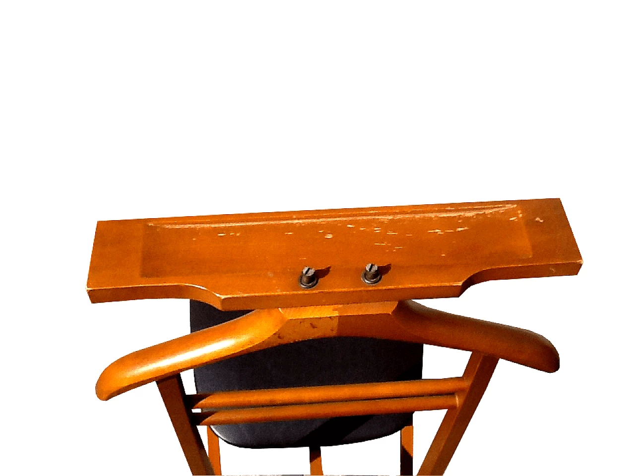 Wooden stool by Ico Parisi for Reguitti, 1960s 4