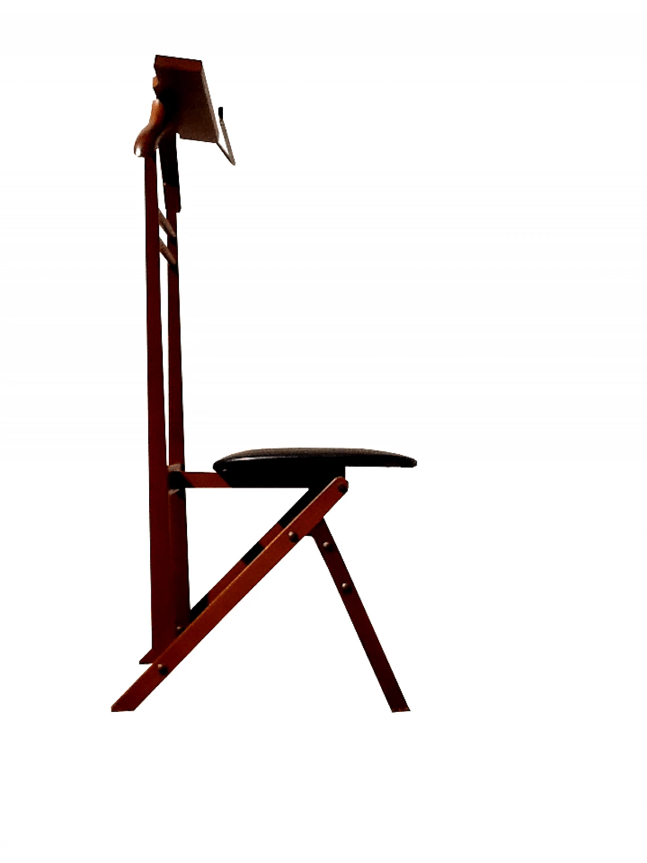 Wooden stool by Ico Parisi for Reguitti, 1960s 7