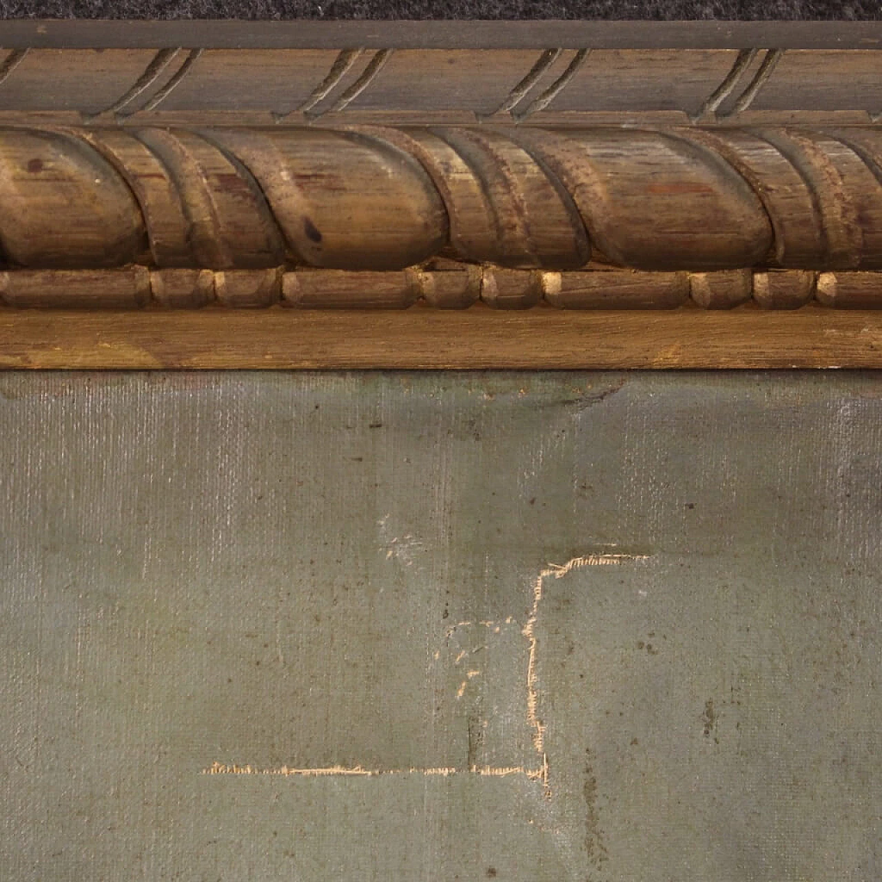 Portrait of a child standing on a chair, oil on canvas, 1921 9