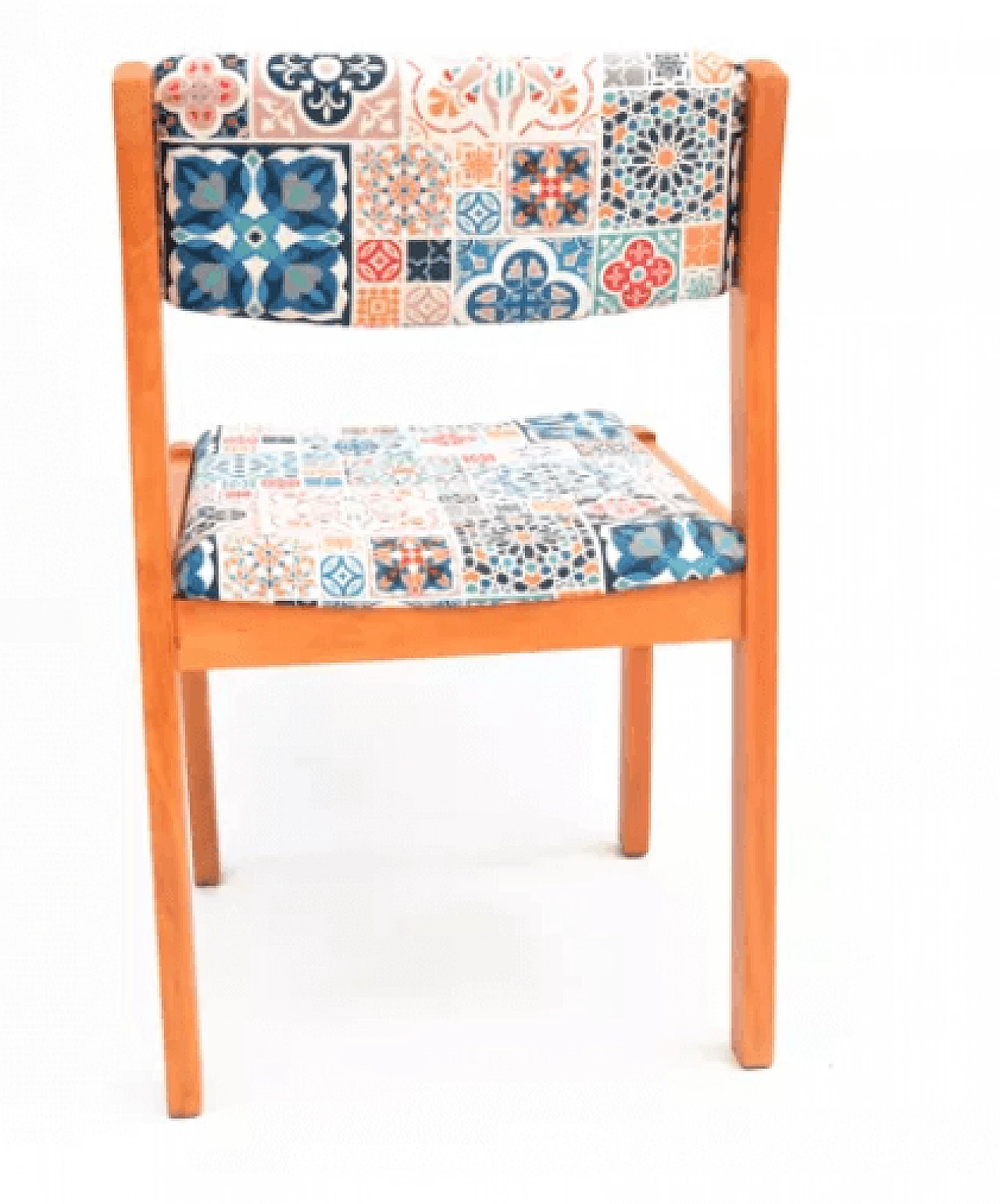 Ethnic upholstered chair by WK Möbel, 1980s 8