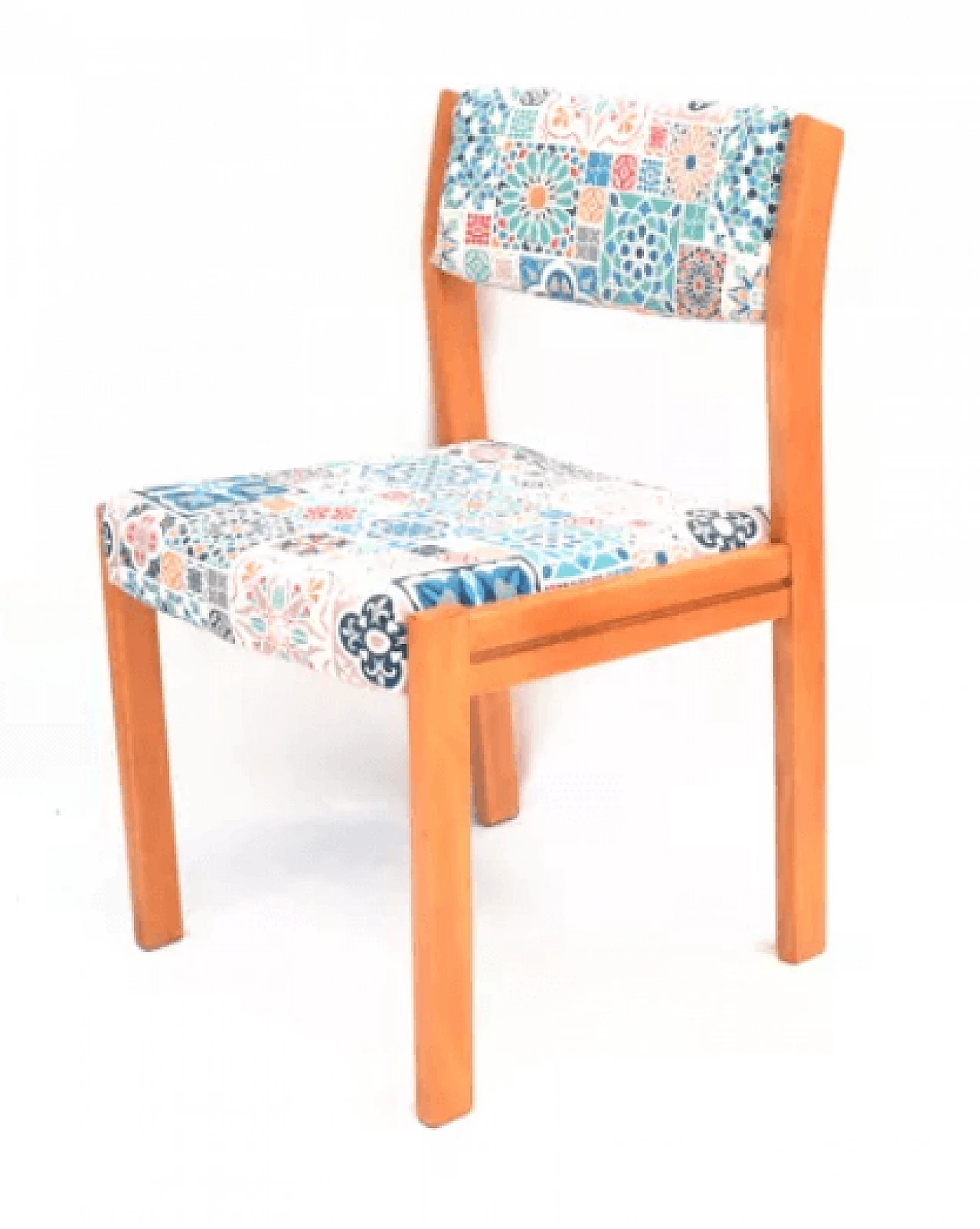 Ethnic upholstered chair by WK Möbel, 1980s 9