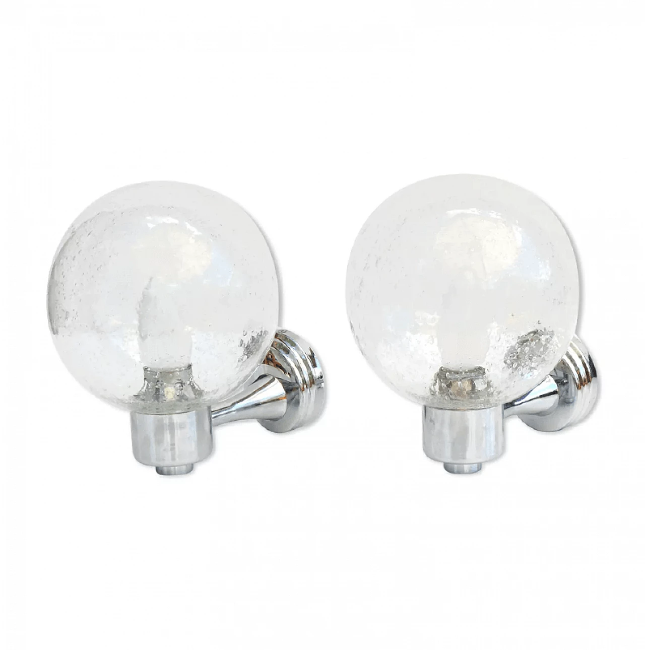Pair of wall lights by Karl Lenz, 1980s 1