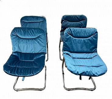 4 Chairs by Gastone Rinaldi for Rima, 1970s