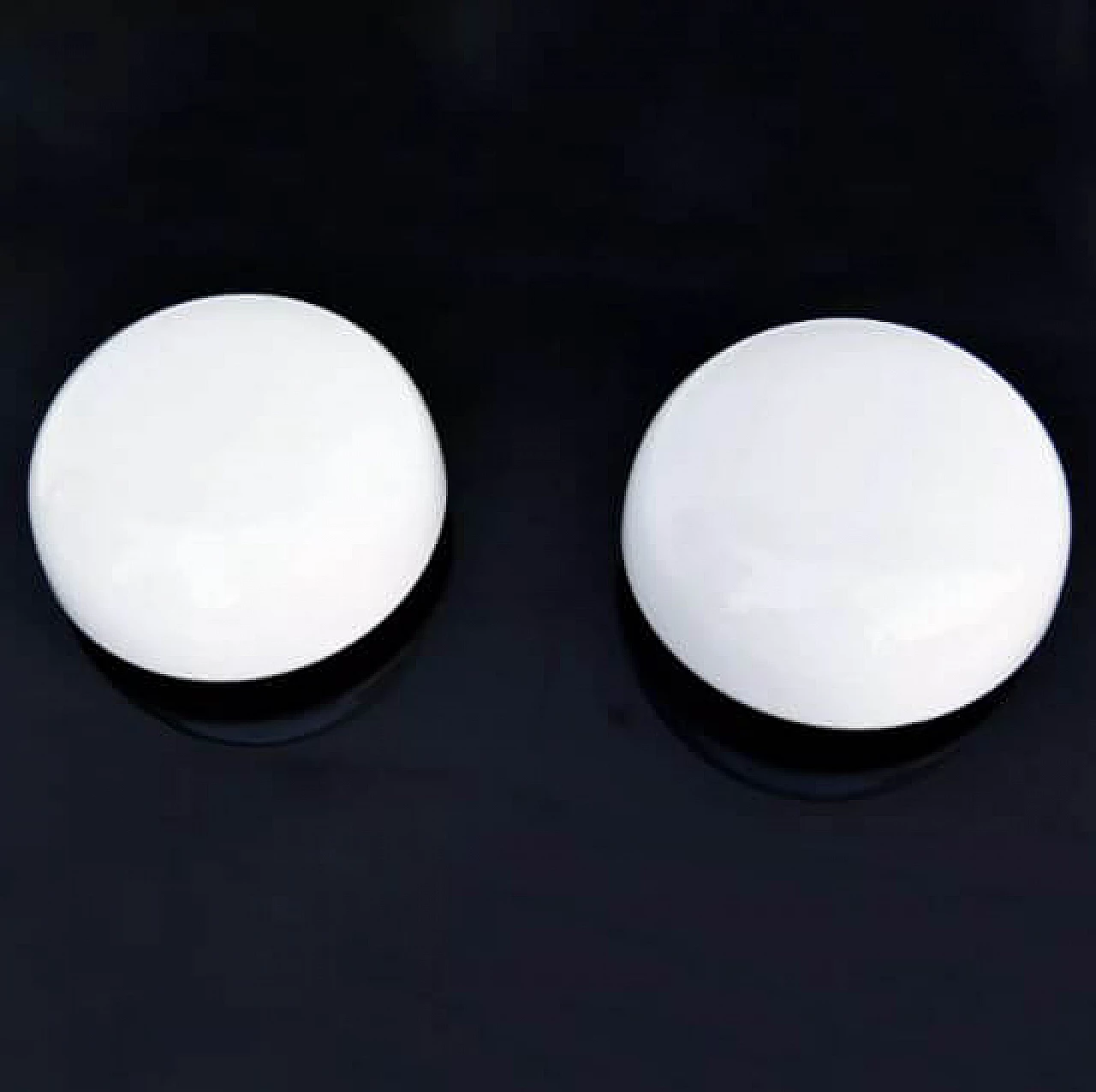 Pair of OTE 4 ceiling lamps by FOTON Light-Sensitive Materials Factory, 1980s 1