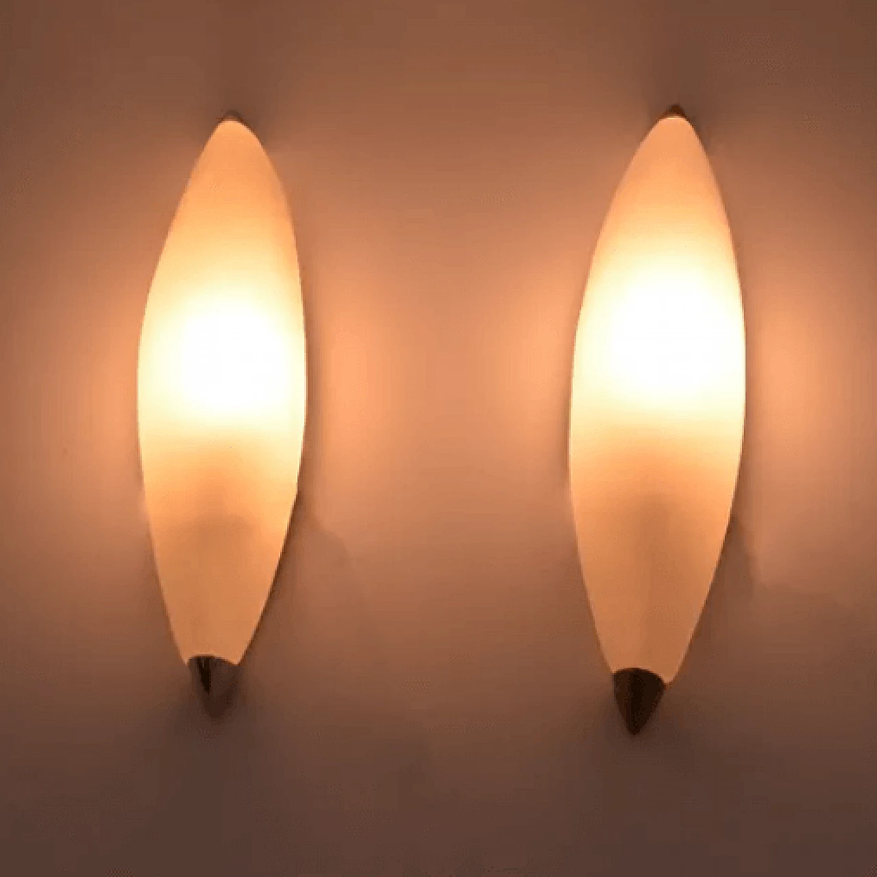 Pair of Stefany wall lights by Kochanek Karko Kamienna Góra, 1980s 8