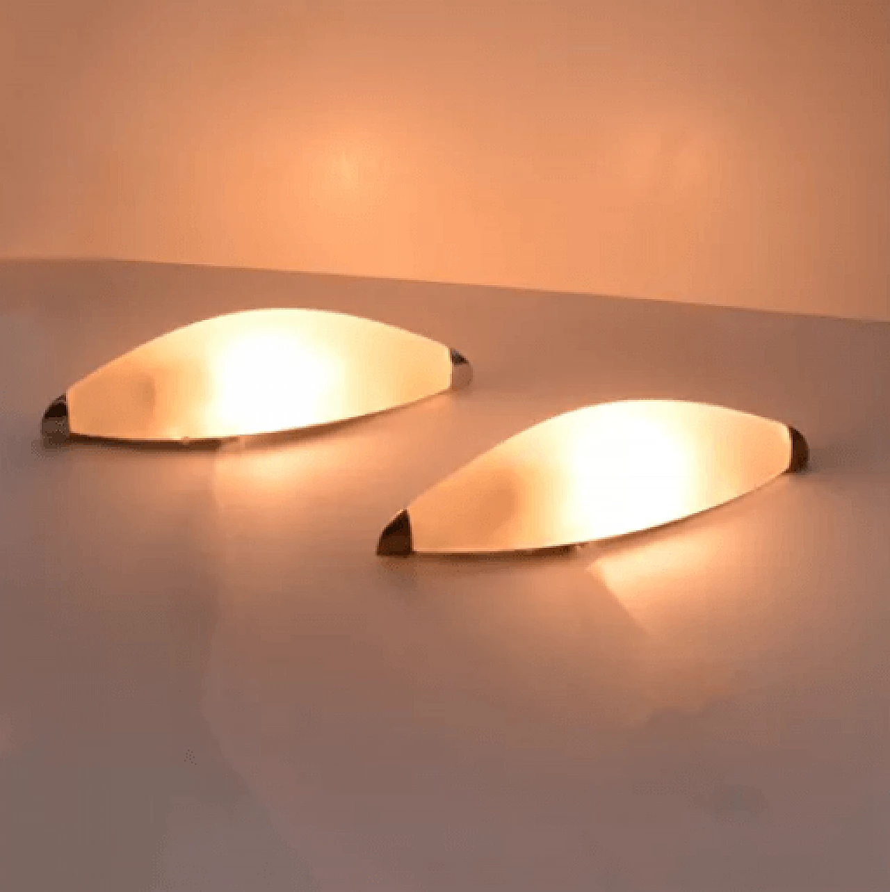 Pair of Stefany wall lights by Kochanek Karko Kamienna Góra, 1980s 9