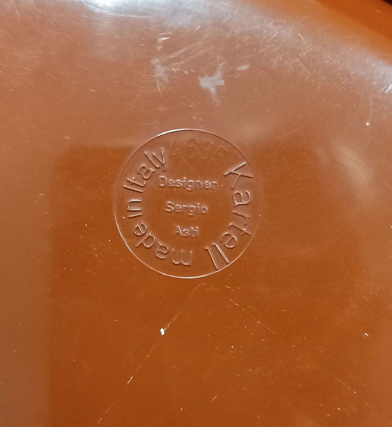 Posacenere 4635 di Sergio Asti per Kartell, anni '70 3