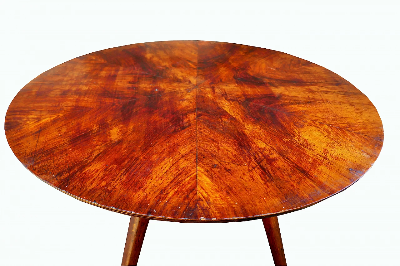 Tavolino in legno di Osvaldo Borsani, anni '50 4