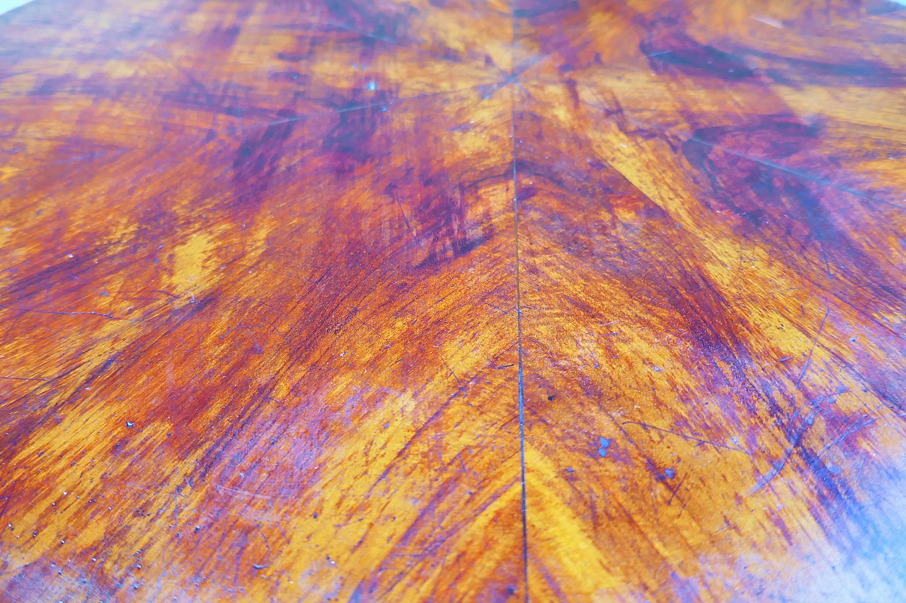 Wooden coffee table by Osvaldo Borsani, 1950s 5
