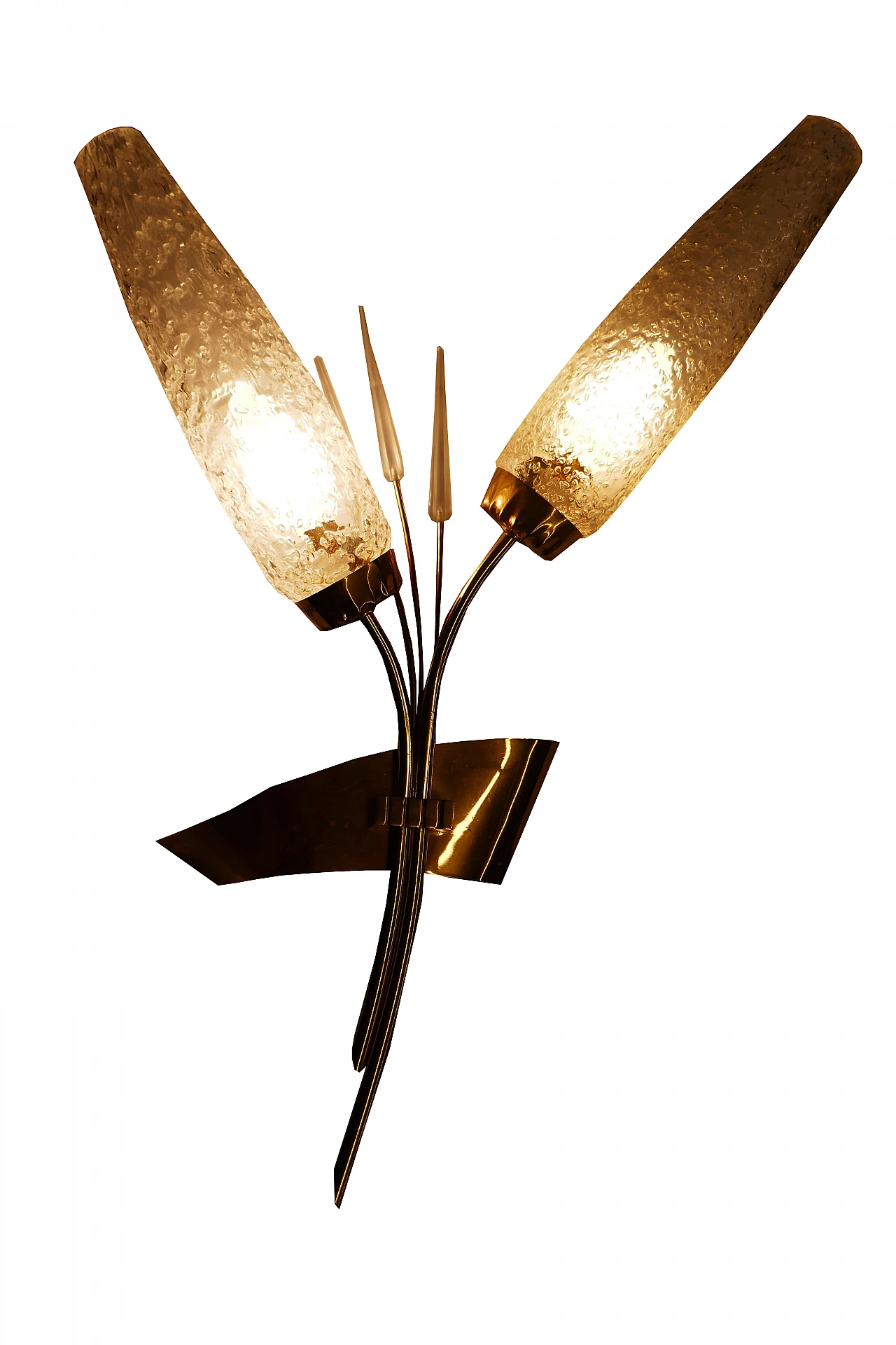 Coppia di applique per Maison Arlus, 1960 4