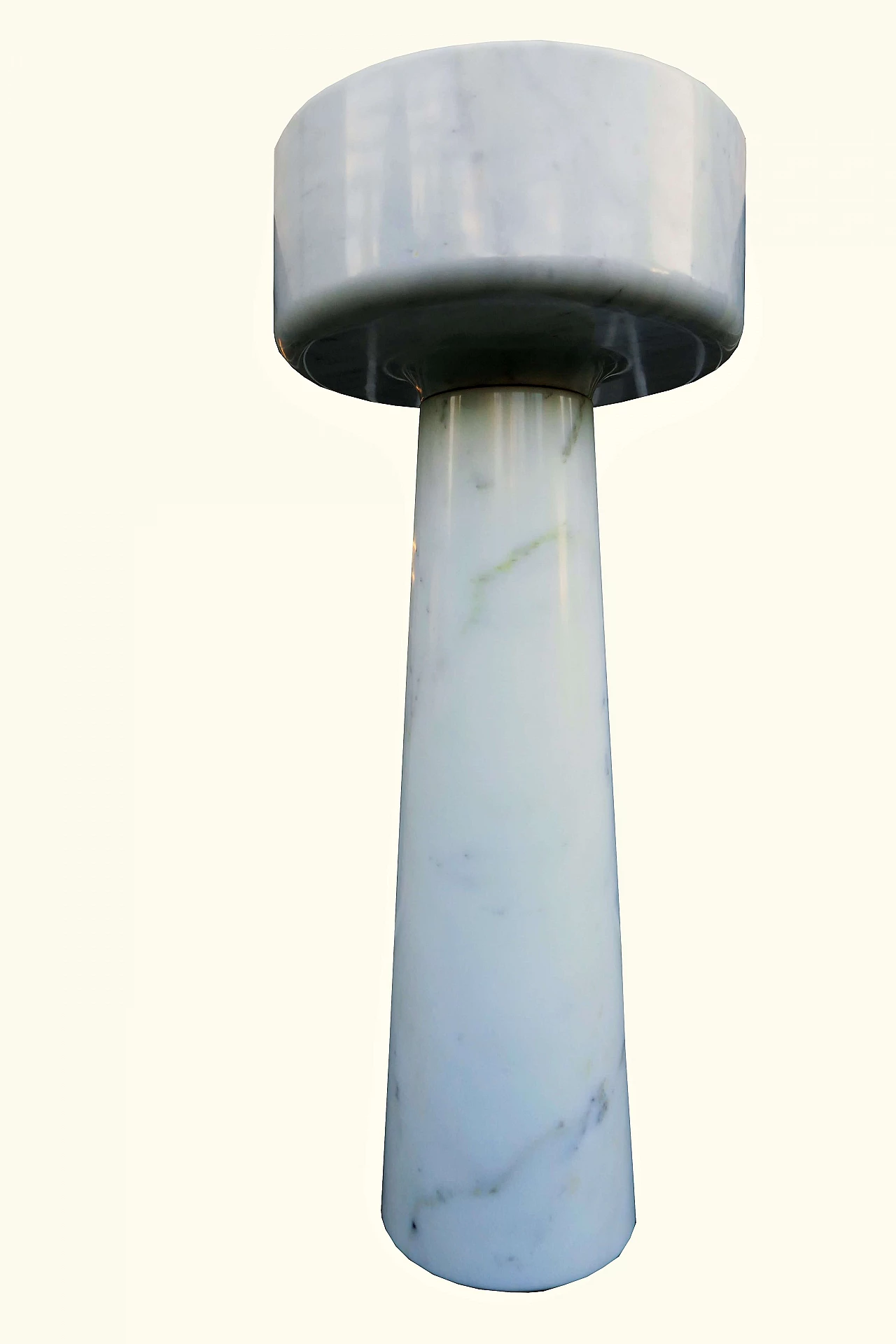 Carrara marble planter by Angelo Mangiarotti, 1970 4