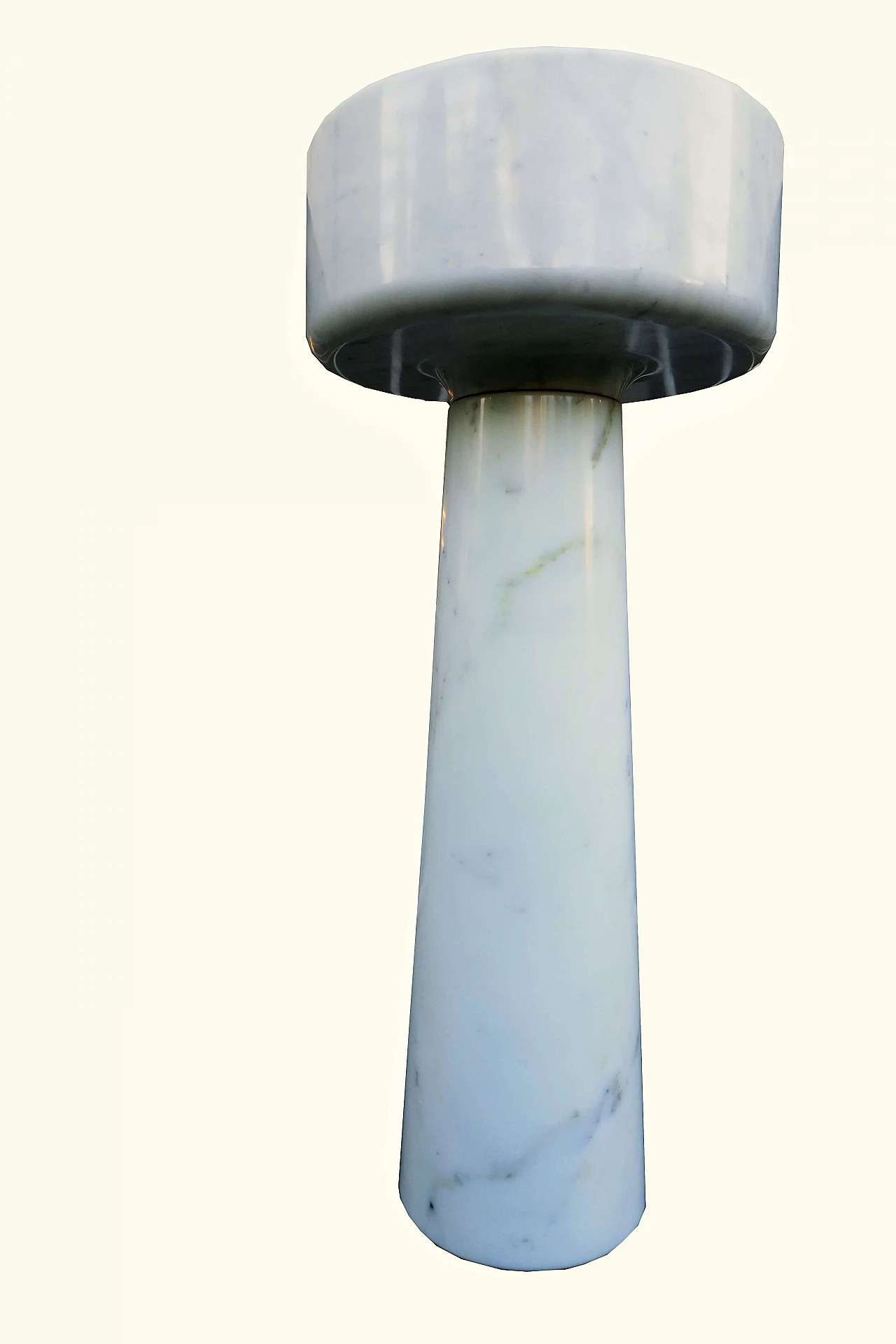 Carrara marble planter by Angelo Mangiarotti, 1970 5