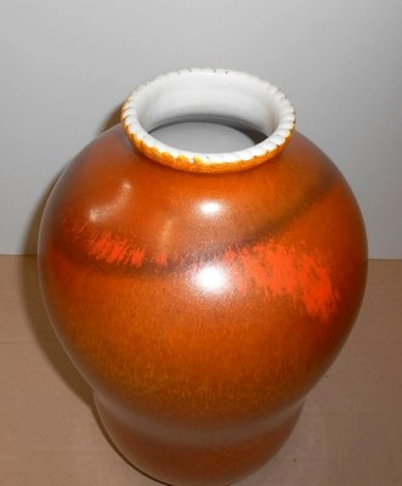 Vaso in ceramica di Giovanni Gariboldi per Richard Ginori, 1952 3