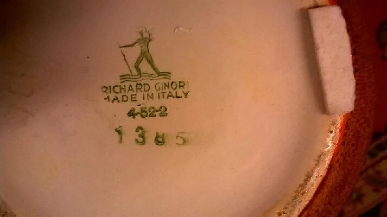 Vaso in ceramica di Giovanni Gariboldi per Richard Ginori, 1952 7