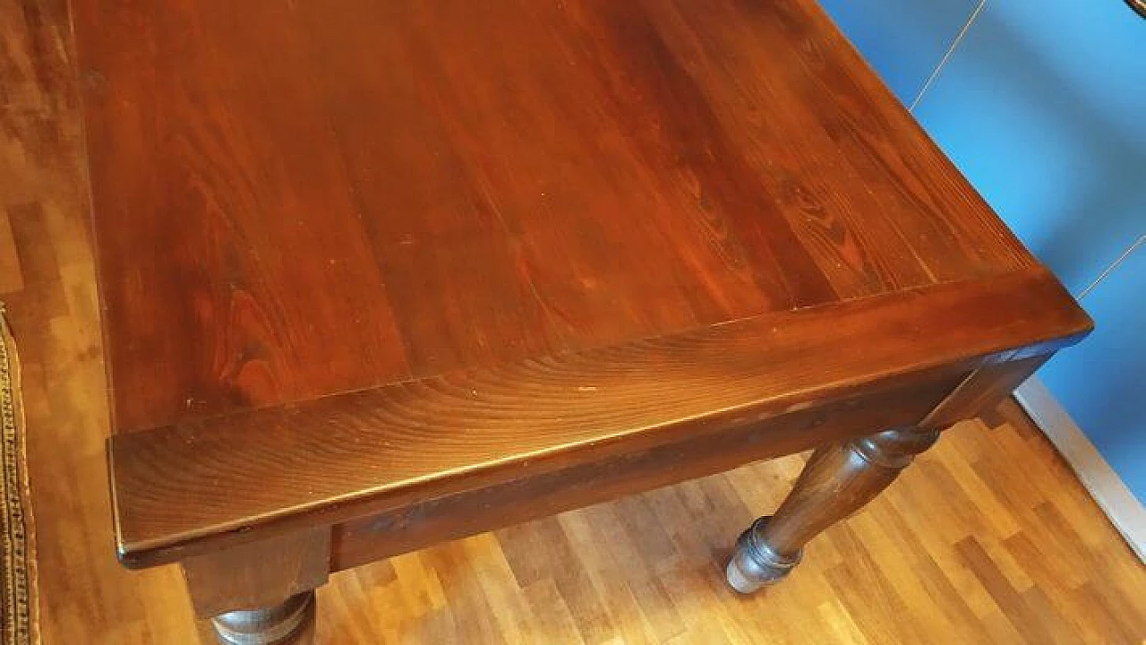 Pine bistro table, 1920s 4