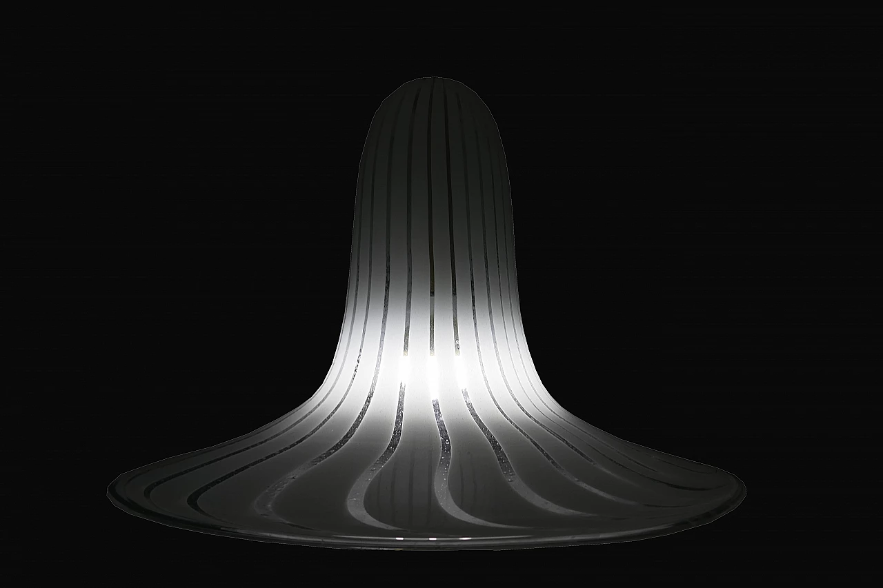 Glass chandelier for Venini, 1970s 10