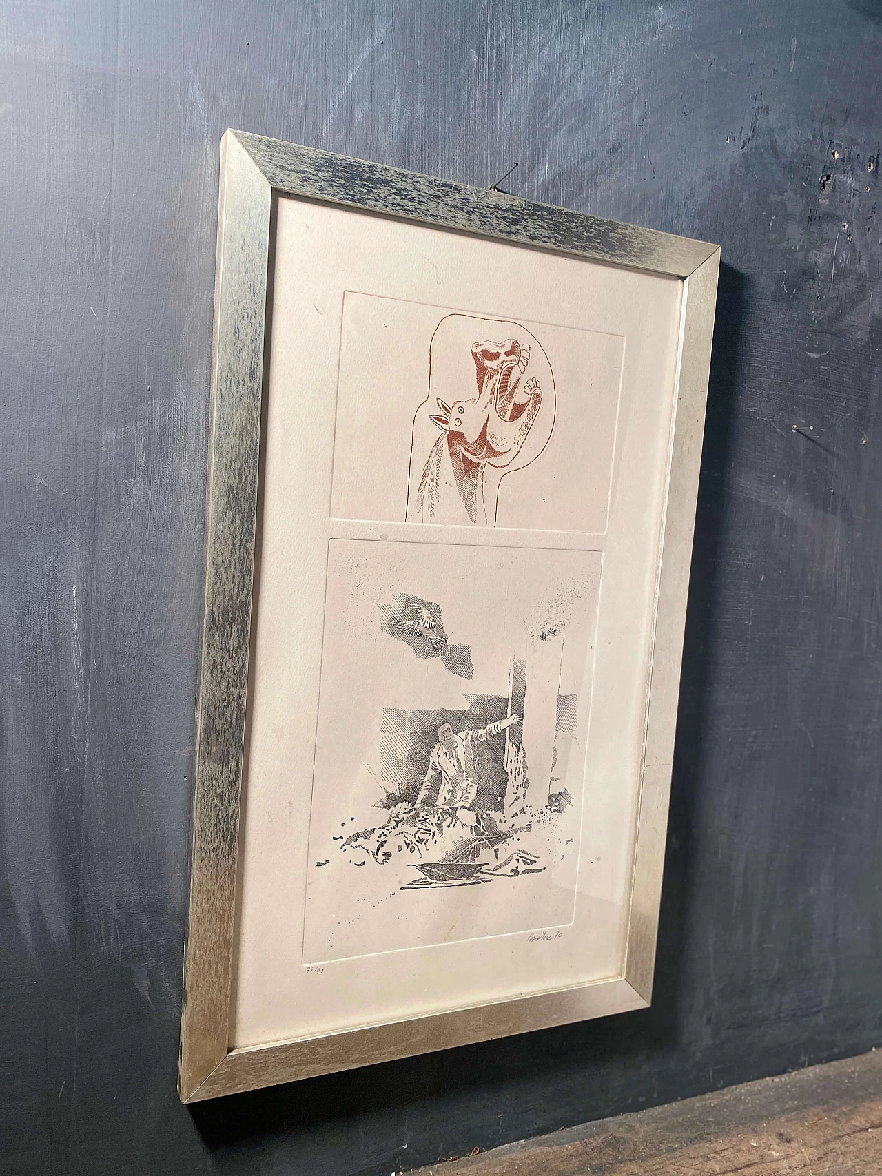 Lithographic composition by Pescatori, 1979 1